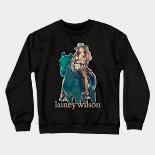 Straight Outta Bell Bottom Country - Lainey Wilson Crewneck Sweatshirt